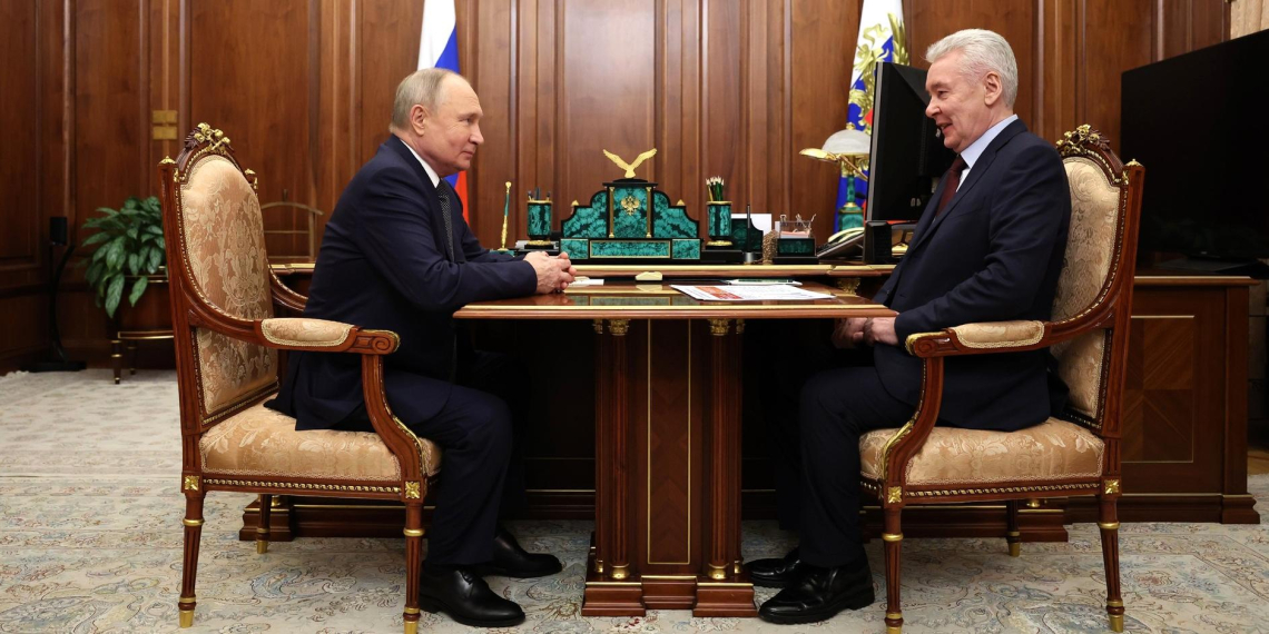 Собянин доложил Путину о результатах развития Москвы 