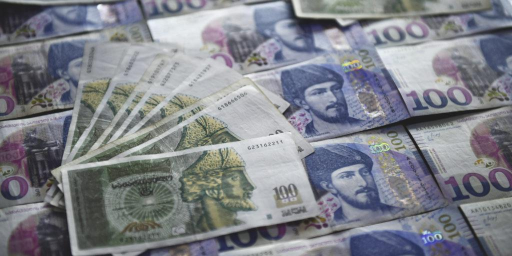 Международные резервы Грузии установили рекорд на фоне роста денежных переводов из России