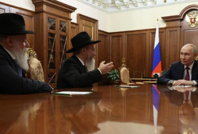 Путин встретился с лидерами еврейской общины России