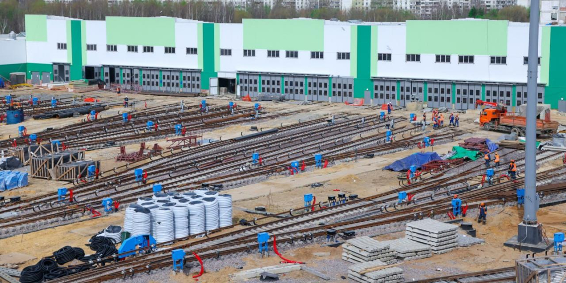 В Москве завершается строительство депо 