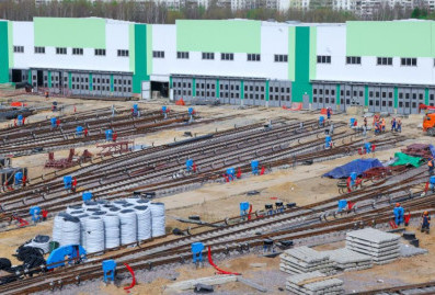 В Москве завершается строительство депо "Южное" для Замоскворецкой линии метро