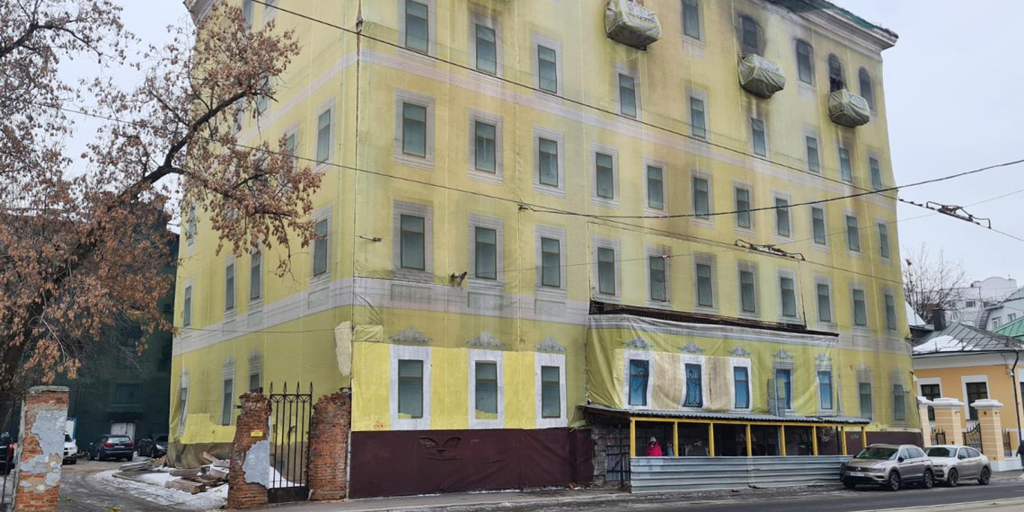В Москве на Таганке отреставрируют главный дом усадьбы Хрящева – Шелапутиных