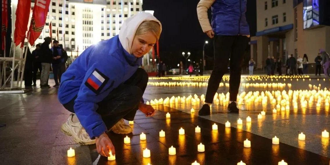 Акция "Лучи Победы" прошла в регионах России