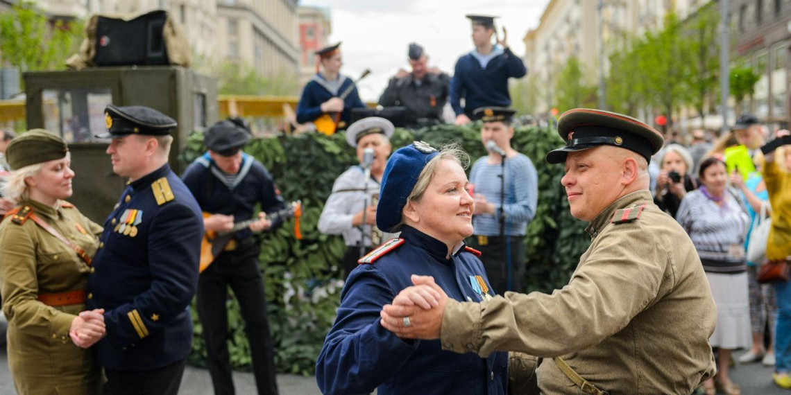 На 28 площадках во всех округах начался фестиваль "Московская весна Победы"