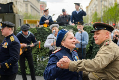 На 28 площадках во всех округах начался фестиваль "Московская весна Победы"