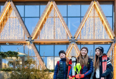 Горожан приглашают заняться спортом на площадках проекта "Зима в Москве"