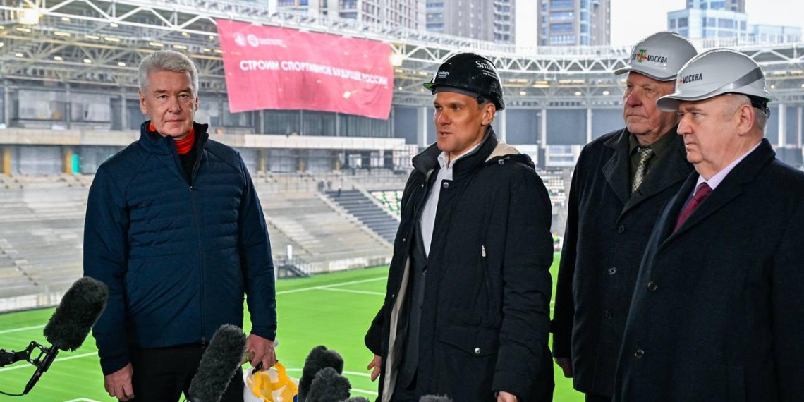 Собянин: реконструкция стадиона "Торпедо" выходит на финишную прямую