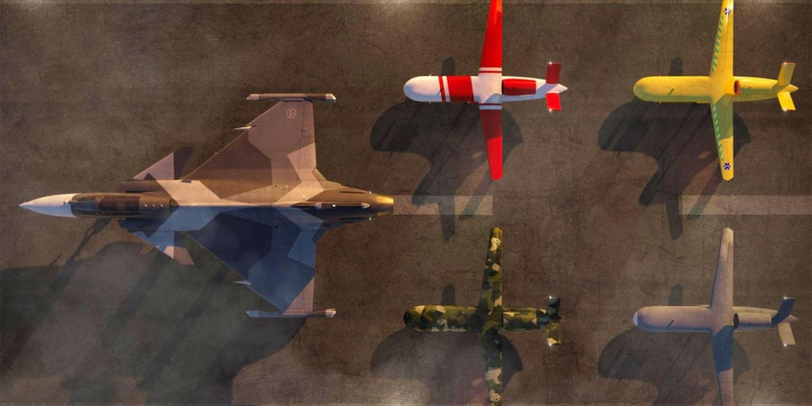 Новый БПЛА Saab спроектируют с помощью ИИ