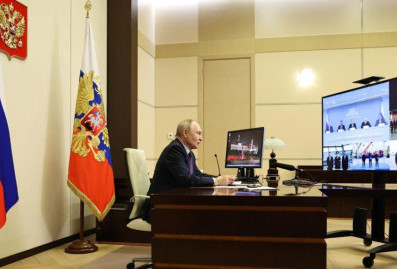 Путин открыл объекты транспортной инфраструктуры в четырёх регионах России