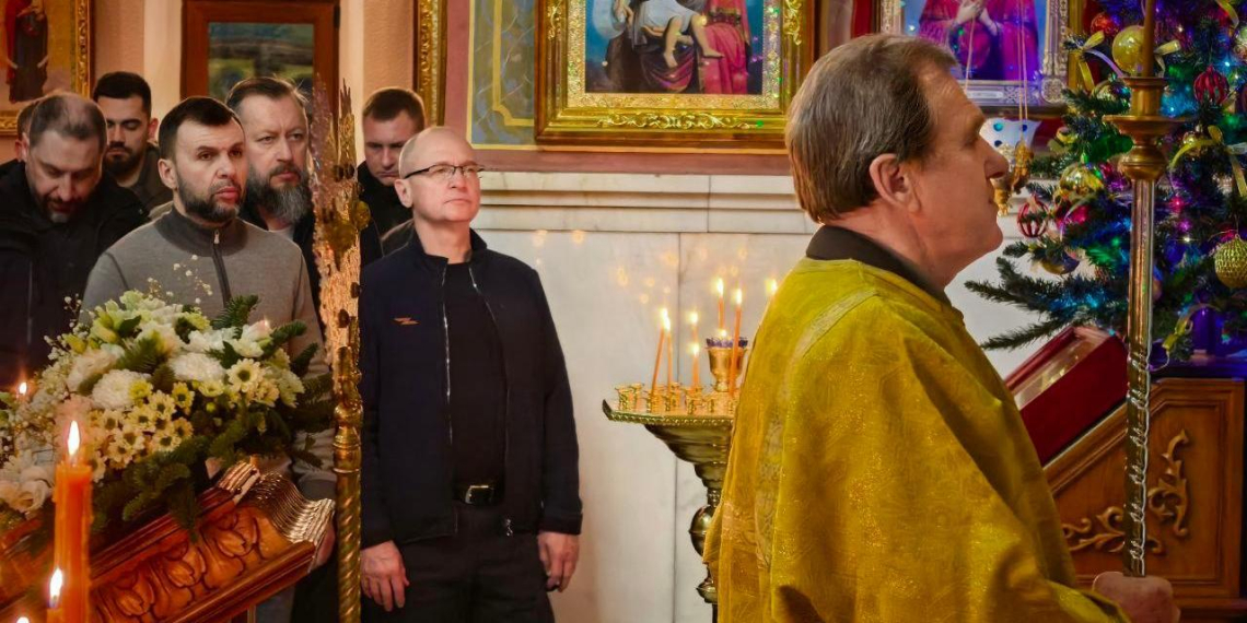 Первый замглавы администрации президента Сергей Кириенко посетил ДНР в рождественские дни