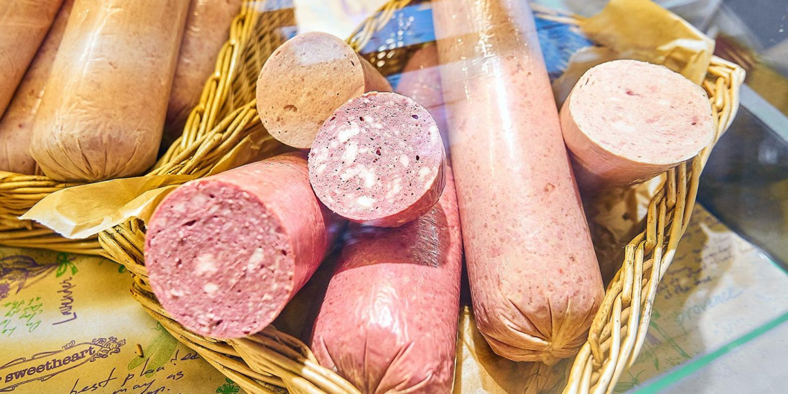 Участница ярмарки выходного дня в Москве отправляет посылки в зону СВО