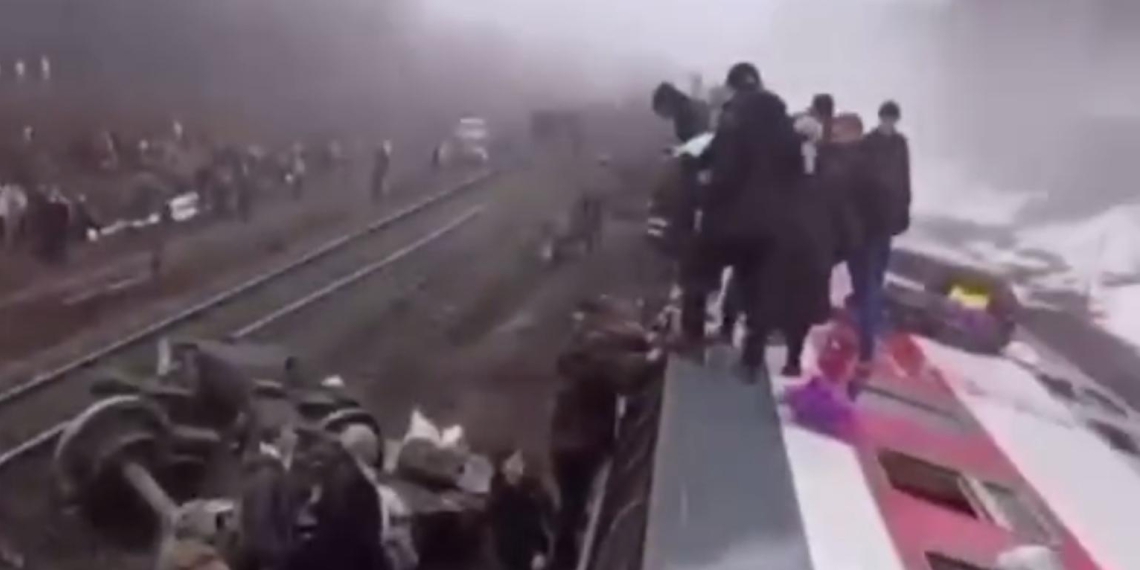 В Ульяновской области сошел с рельсов пассажирский поезд Москва - Челябинск