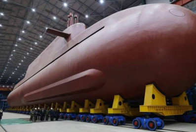 КНДР показала свою первую атомную субмарину