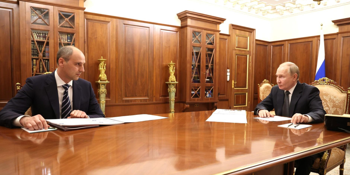 Владимир Путин пожелал Денису Паслеру успехов на выборах главы Оренбургской области 