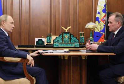 Путин провёл встречу с директором ФСИН Гостевым