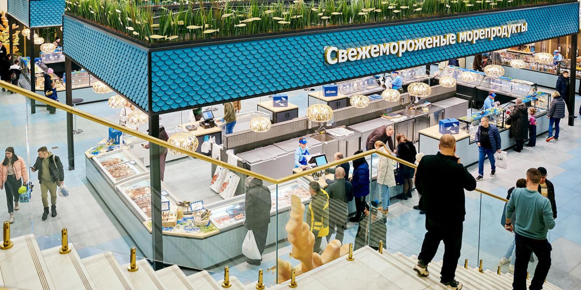 Рыбу и морепродукты с рынков "Москва – на волне" теперь можно заказать на дом