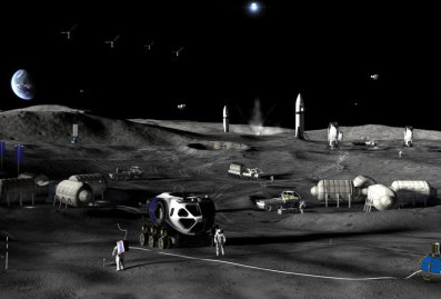 NASA представило проект лунной базы