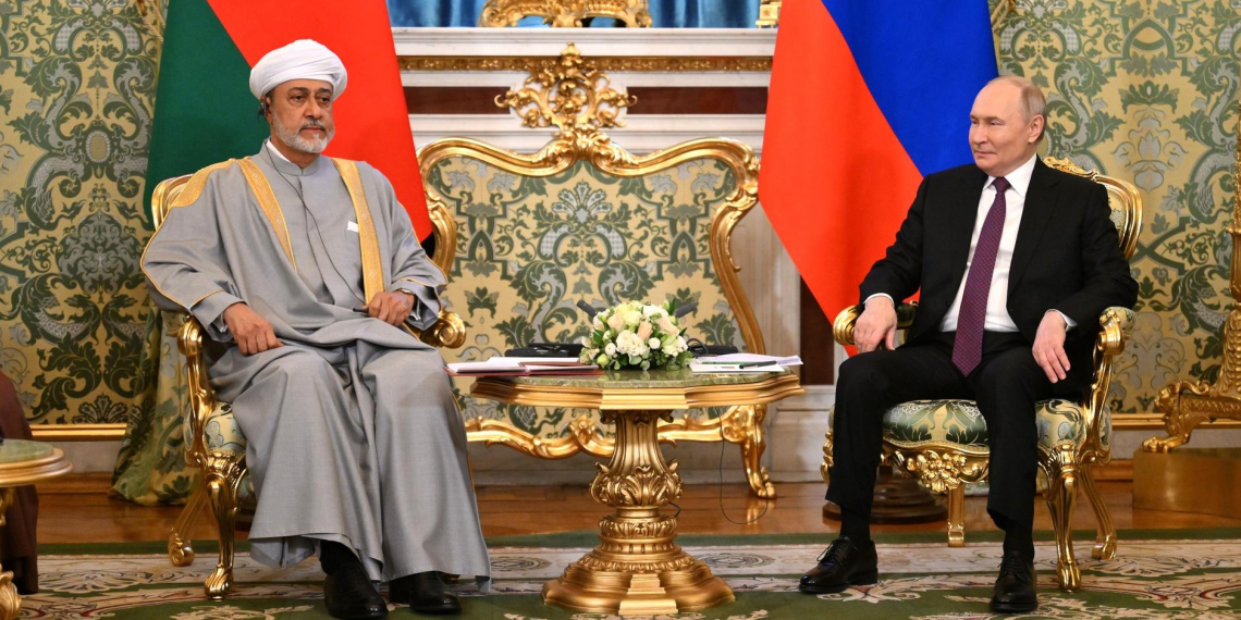 Путин впервые провел в Кремле переговоры с султаном Омана 