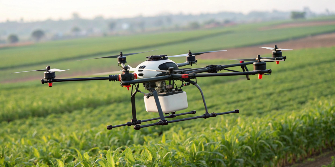 В России разработали скоростную заправочную станцию для агродронов