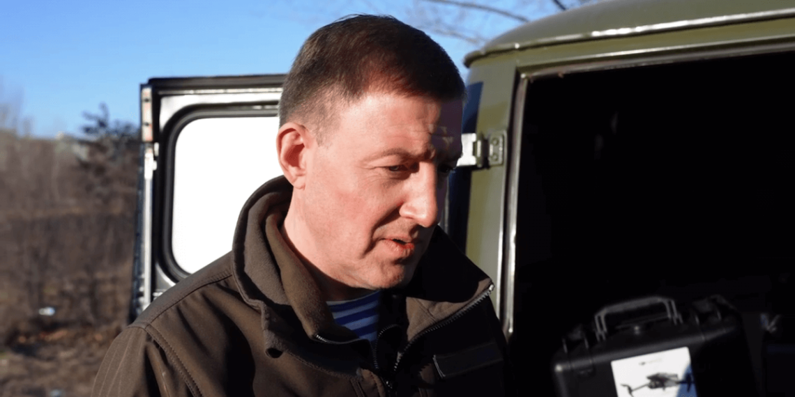Андрей Турчак передал автотранспорт, коптеры и тепловизоры для ВДВ на Кременском направлении  