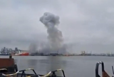 В румынском порту Констанца взорвался морской беспилотник
