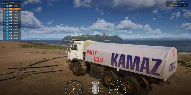 Российский симулятор грузовых гонок протестировали более 17 тысяч человек