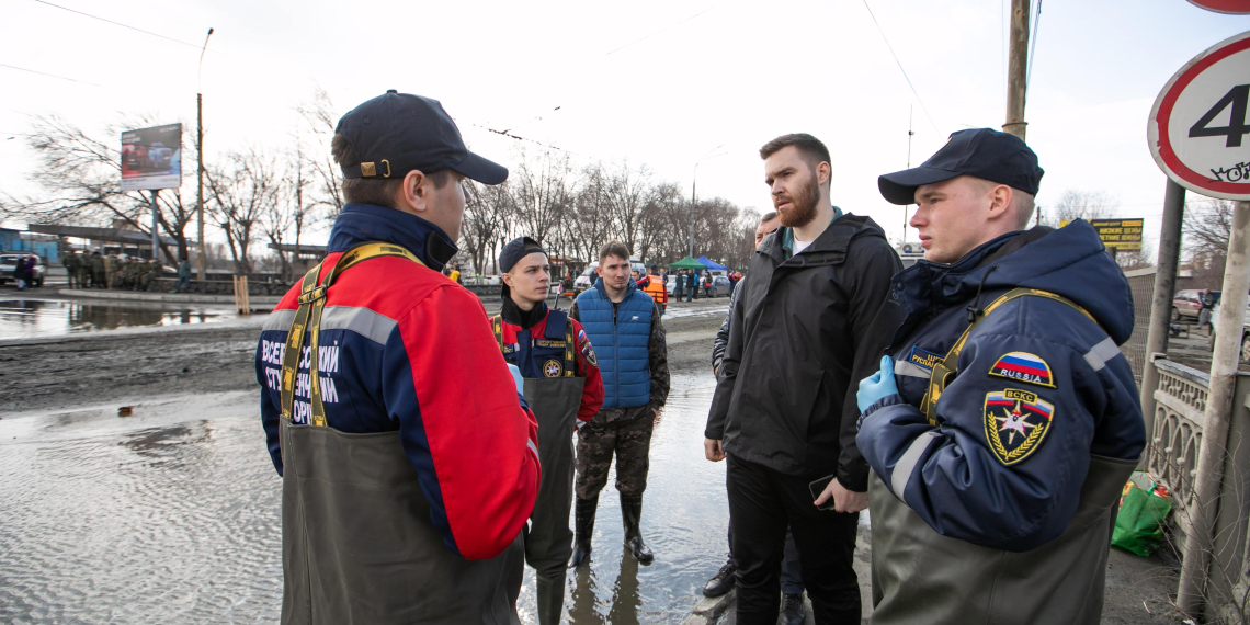 "Лидеры России" помогают пострадавшим от паводка в Оренбургской области 