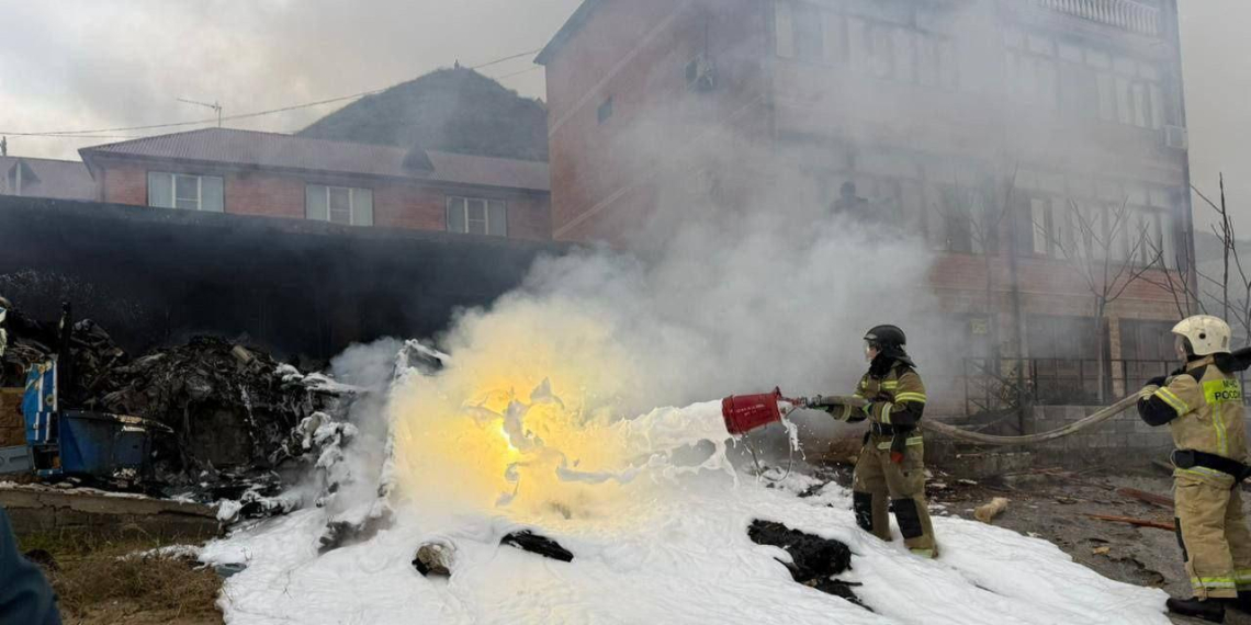 В Дагестане упал вертолет, погибли 4 человека