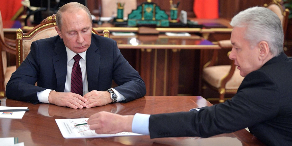 Путин надеется, что Собянин продолжит активное развитие Москвы