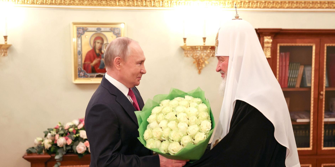 Владимир Путин поздравил патриарха Кирилла с годовщиной интронизации  
