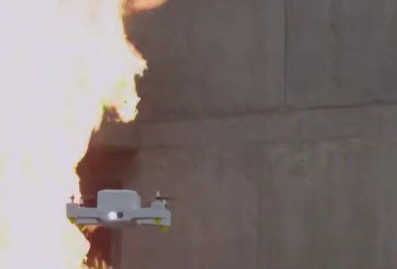 В Швейцарии показали огнеупорный беспилотник FireDron