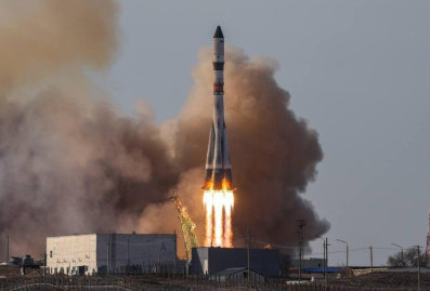 С Байконура стартовал "Прогресс МС-33" с 2,5 тоннами груза для МКС