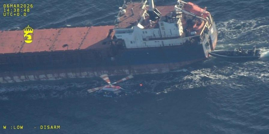 Швеция задержала в Балтийском море следующий в Санкт-Петербург сухогруз