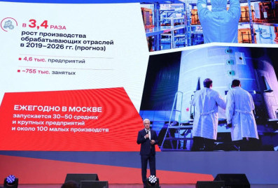 Собянин: Москва – центр высокотехнологичной промышленности