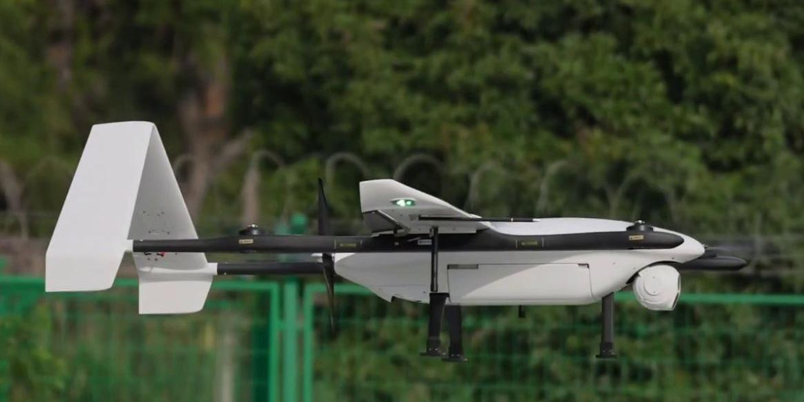 Круглосуточно и автономно: "Беспилот" показал, как китайский дрон VTOL CW-15V работает в шахтах