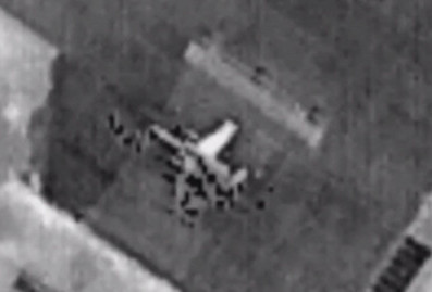 Минобороны показало уничтожение "Ланцетом" украинского самолета Су-25