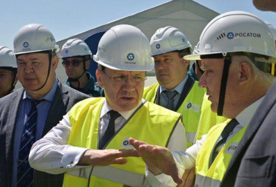 Глава "Росатома" Лихачев дал старт строительству энергоблока с реактором IV поколения