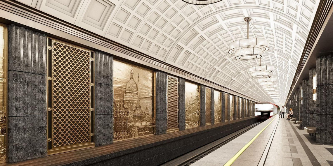 Собянин: утверждена архитектурная концепция новой станции метро "Достоевская"