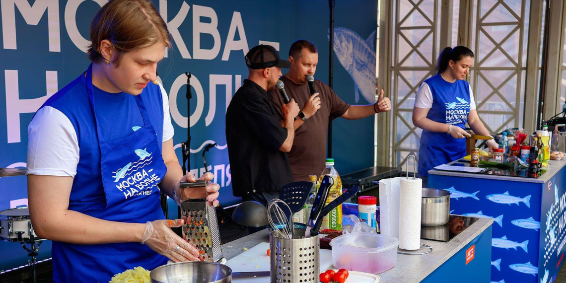 На фестивале "Москва – на волне. Рыбная неделя" пройдут 500 мероприятий