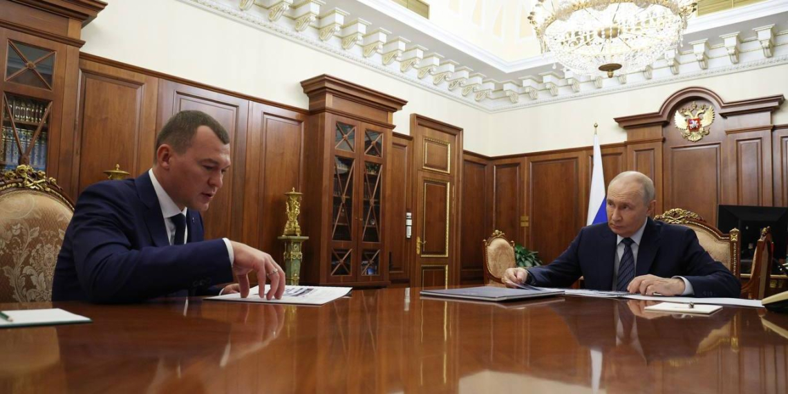 Путин провёл встречу с министром спорта Михаилом Дегтярёвым 