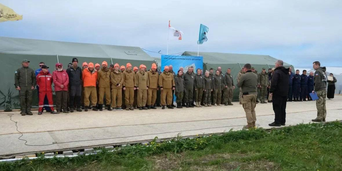 На острове Шумшу открылась международная поисковая экспедиция По следам Курильского десанта