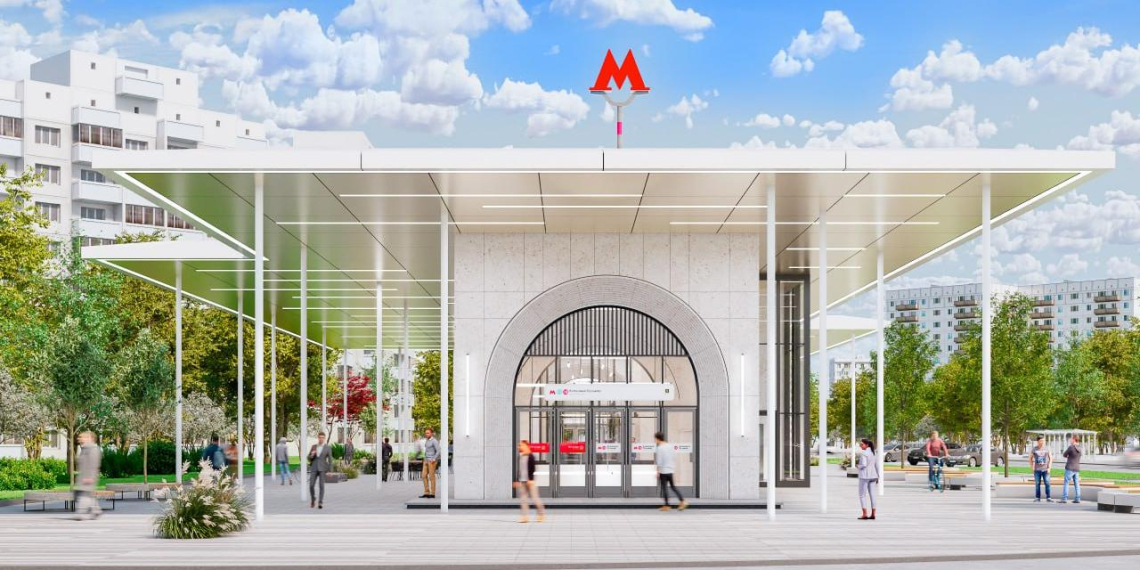 Собянин: утверждена архитектурная концепция новой станции метро "Кленовый бульвар"