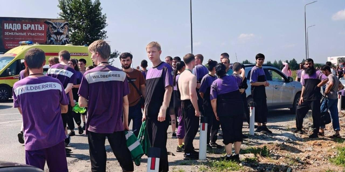 В Екатеринбурге отразили атаку на логистический центр Wildberries