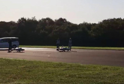 Японские военные испытали "верные ведомые" дроны Subaru и Mitsubishi