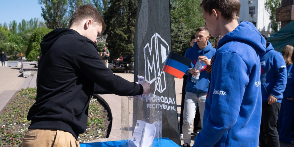 В Донецкой Народной Республике воссоздали референдум 2014 года