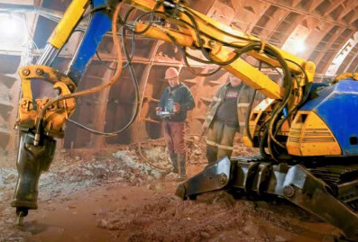 Собянин рассказал о строительстве станции "Достоевская" Кольцевой линии метро