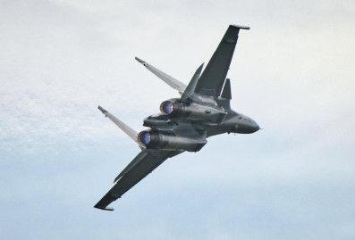 В Крыму разбился истребитель Су-30