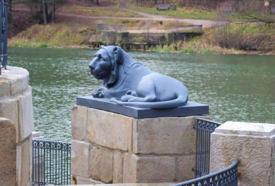 Сергей Собянин: завершилась реставрация Львиной пристани в усадьбе Кузьминки