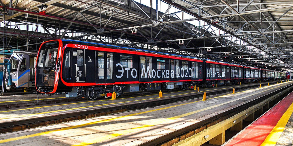 Подвижной состав столичного метро на 3/4 состоит из современных поездов