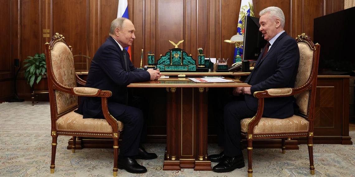Собянин на встрече с Путиным: Москва демонстрирует рекордный рост промышленности
